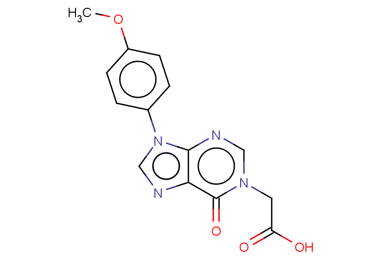 2-[9-(4-methoxyphenyl)-6-oxo-6,9-dihydro-1H-purin-1-yl]acetic acid