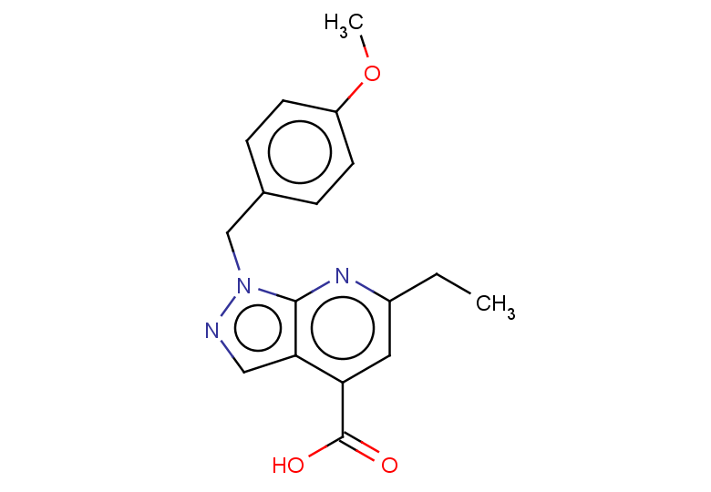 6-ethyl-1-[(4-methoxyphenyl)methyl]-1H-pyrazolo[3,4-b]pyridine-4-carboxylic acid