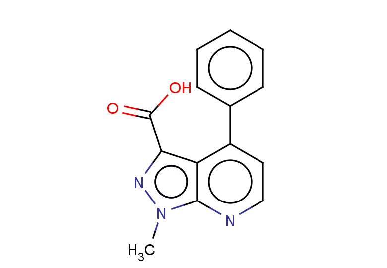 1-methyl-4-phenyl-1H-pyrazolo[3,4-b]pyridine-3-carboxylic acid