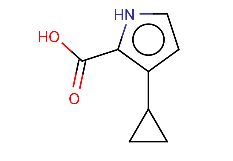 3-cyclopropyl-1H-pyrrole-2-carboxylic acid