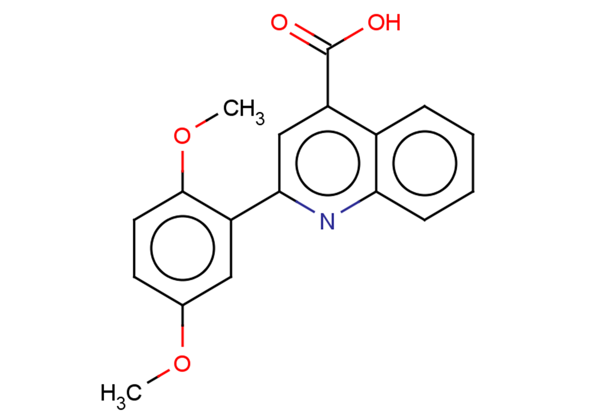 2-(2,5-dimethoxyphenyl)quinoline-4-carboxylic acid