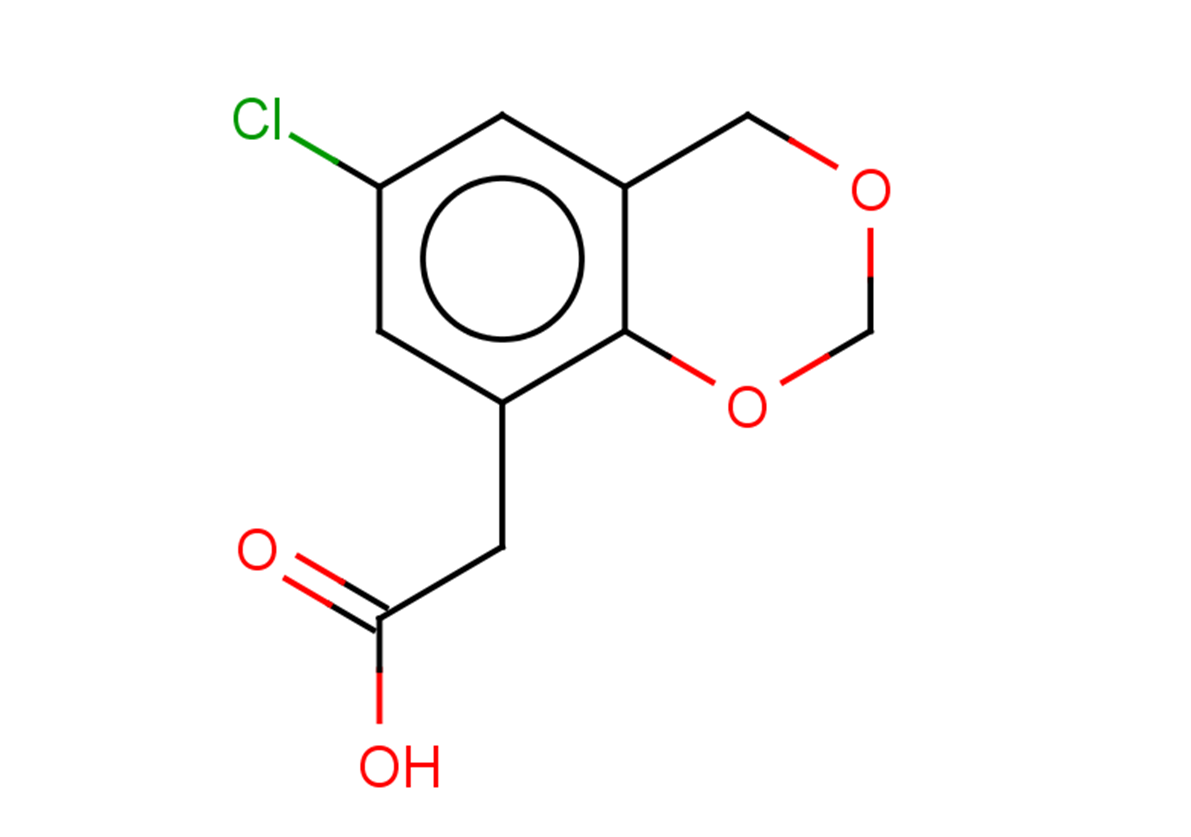 2-(6-chloro-2,4-dihydro-1,3-benzodioxin-8-yl)acetic acid