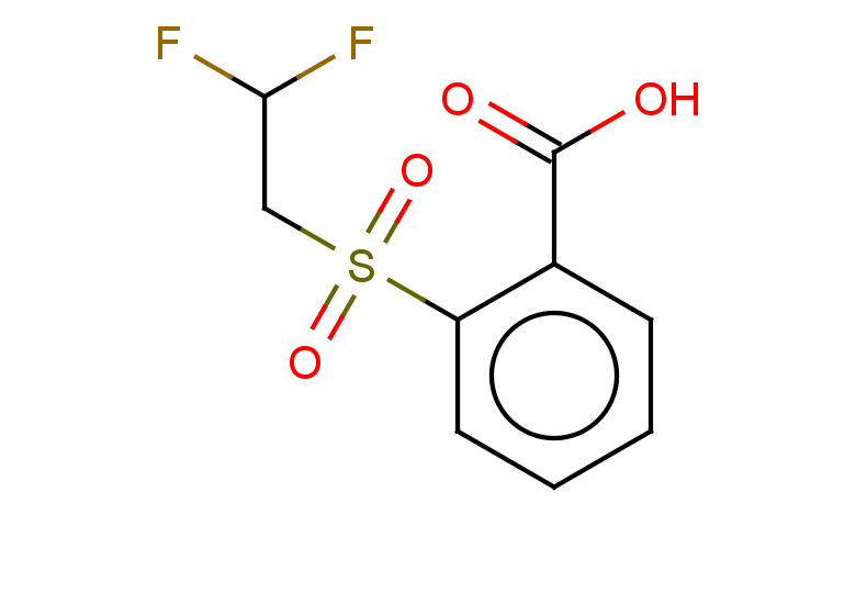 2-(2,2-difluoroethanesulfonyl)benzoic acid