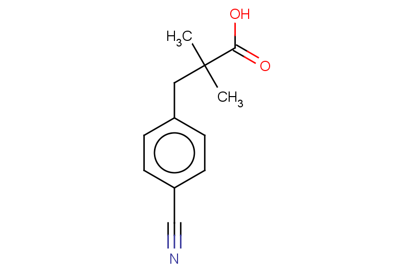 3-(4-cyanophenyl)-2,2-dimethylpropanoic acid