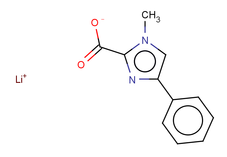 lithium 1-methyl-4-phenyl-1H-imidazole-2-carboxylate