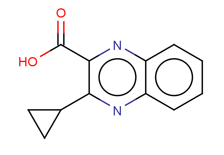 3-cyclopropylquinoxaline-2-carboxylic acid