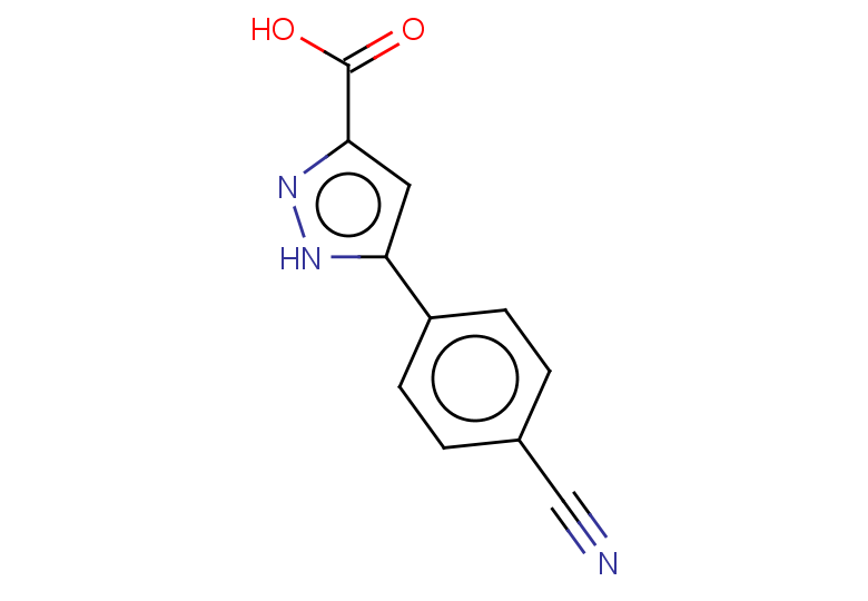 5-(4-cyanophenyl)-1H-pyrazole-3-carboxylic acid