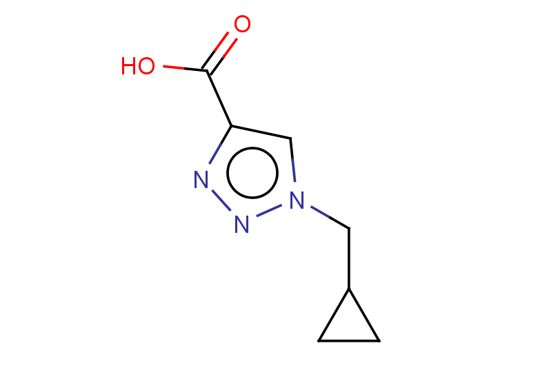 1-(cyclopropylmethyl)-1H-1,2,3-triazole-4-carboxylic acid