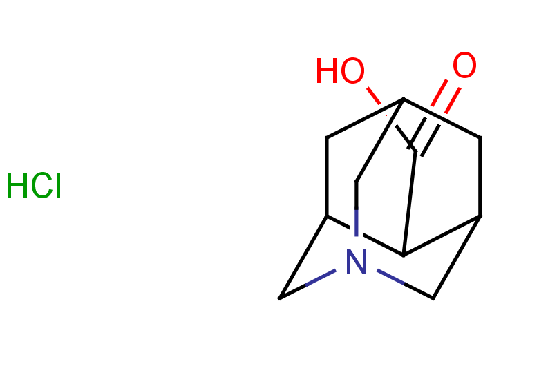 1-azatricyclo[3.3.1.1,3,7]decane-4-carboxylic acid hydrochloride