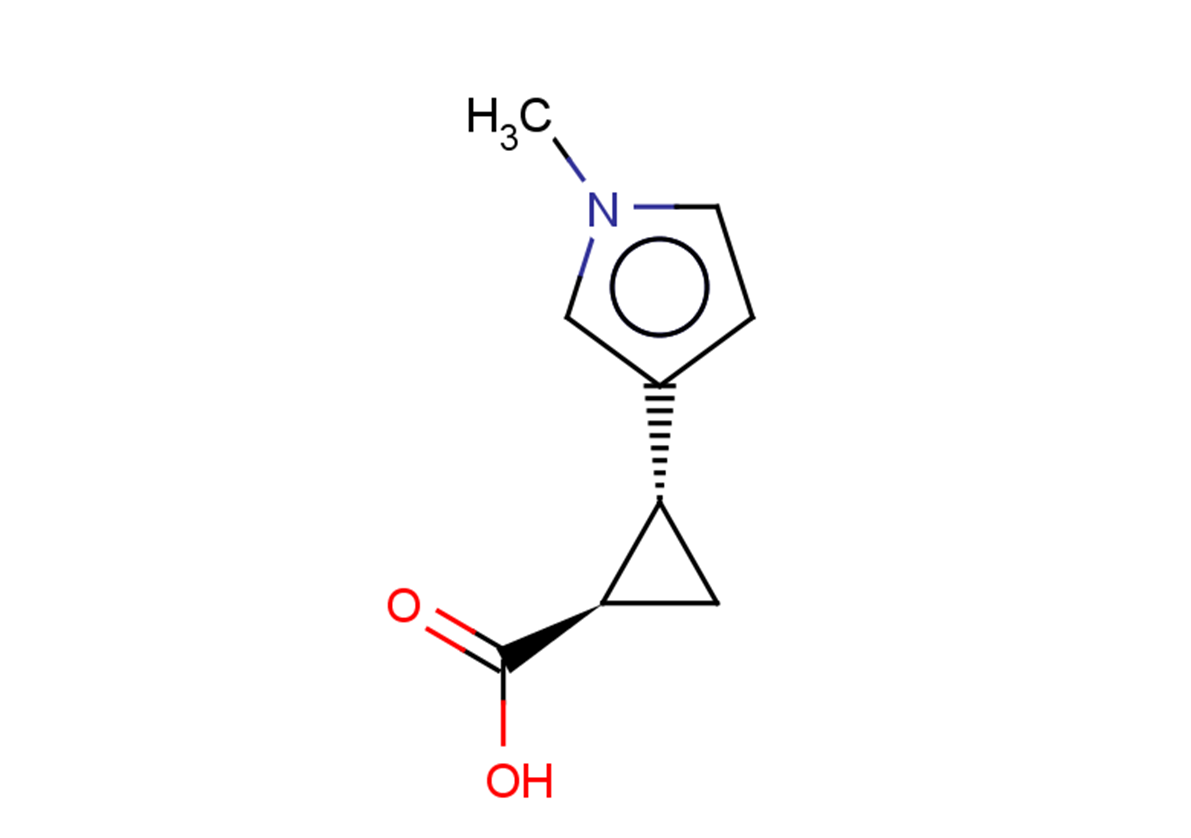 rac-(1R,2R)-2-(1-methyl-1H-pyrrol-3-yl)cyclopropane-1-carboxylic acid, trans