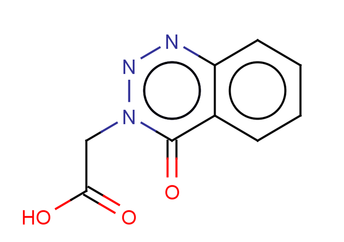 2-(4-oxo-3,4-dihydro-1,2,3-benzotriazin-3-yl)acetic acid