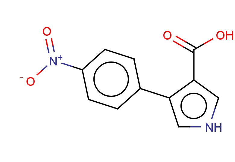 4-(4-nitrophenyl)-1H-pyrrole-3-carboxylic acid