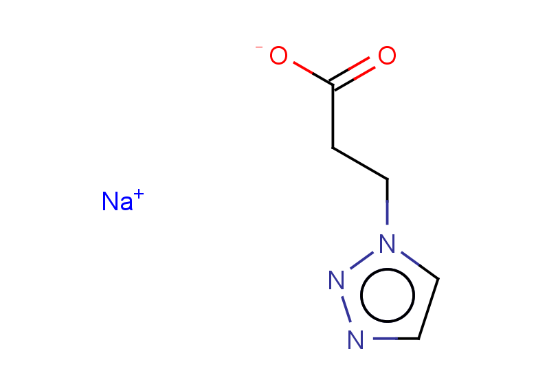 sodium 3-(1H-1,2,3-triazol-1-yl)propanoate