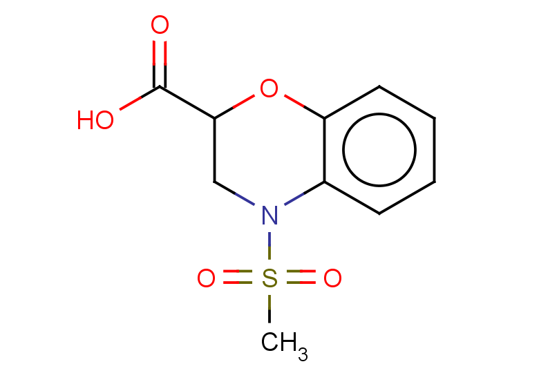 4-methanesulfonyl-3,4-dihydro-2H-1,4-benzoxazine-2-carboxylic acid