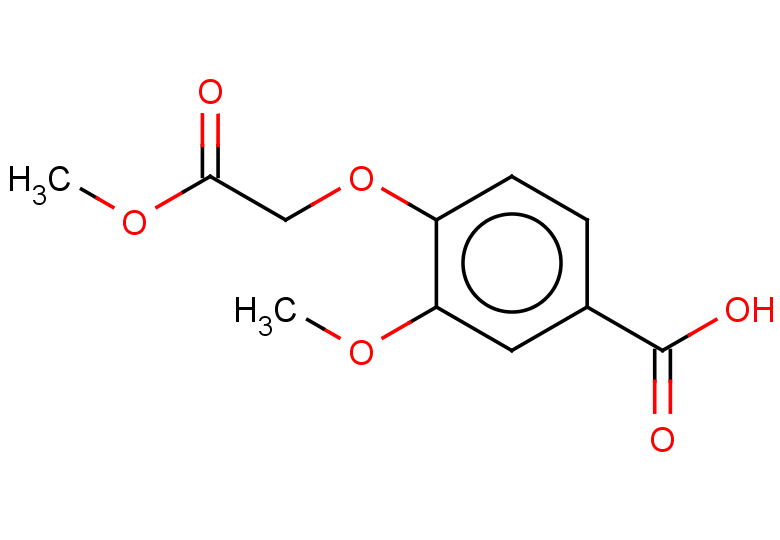 3-methoxy-4-(2-methoxy-2-oxoethoxy)benzoic acid