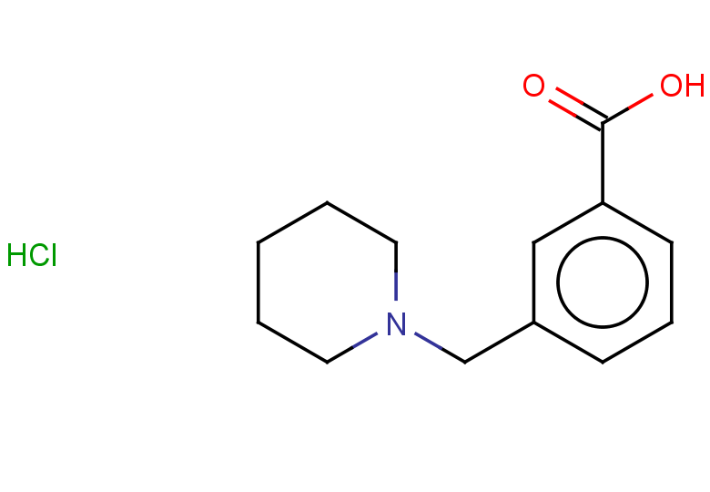 3-[(piperidin-1-yl)methyl]benzoic acid hydrochloride