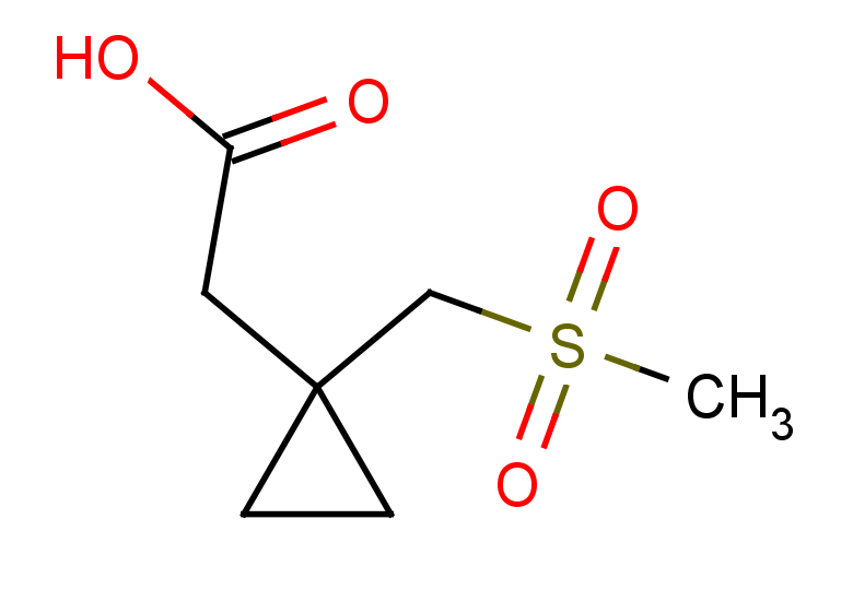 2-[1-(methanesulfonylmethyl)cyclopropyl]acetic acid