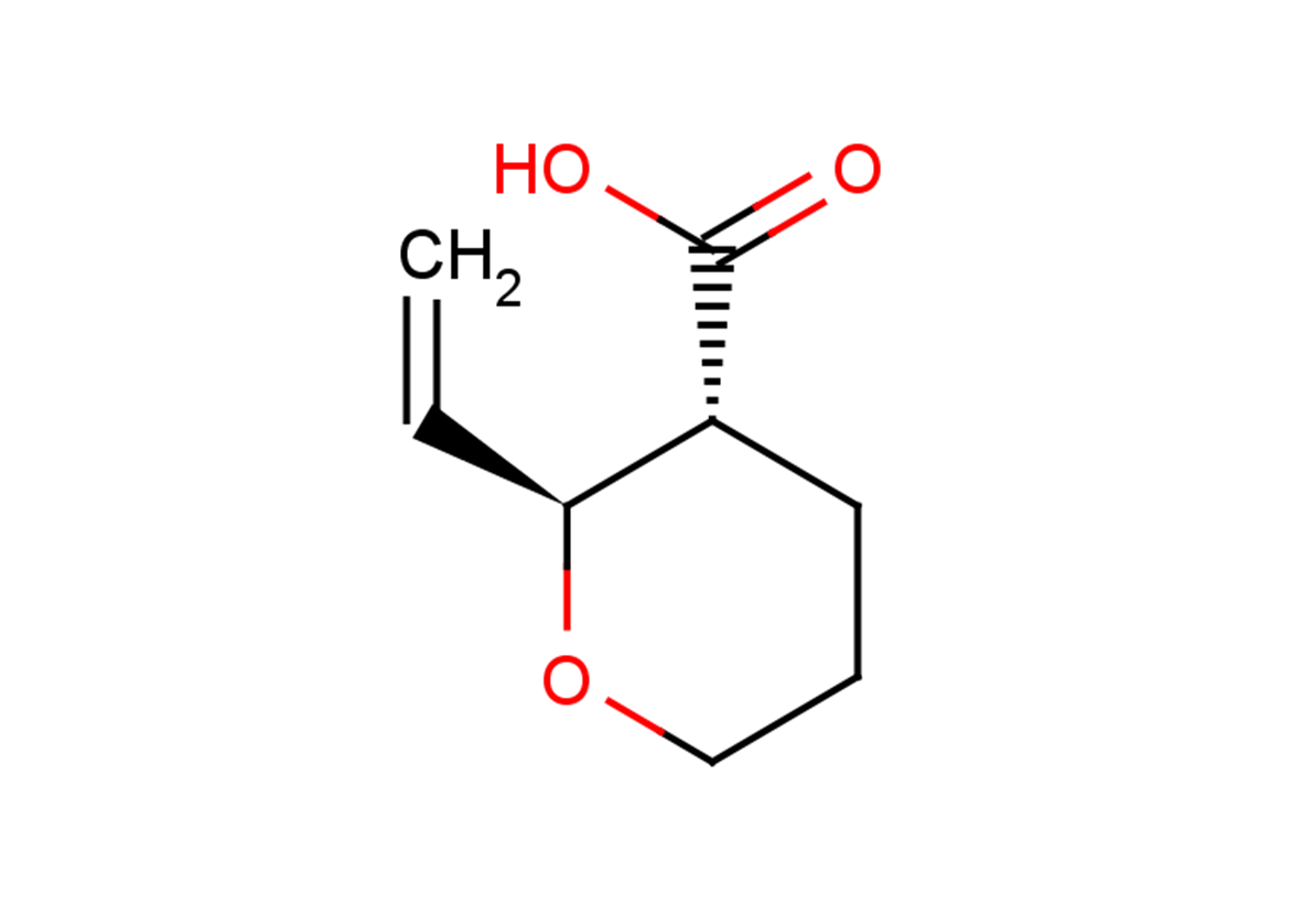 rac-(2R,3S)-2-ethenyloxane-3-carboxylic acid, trans