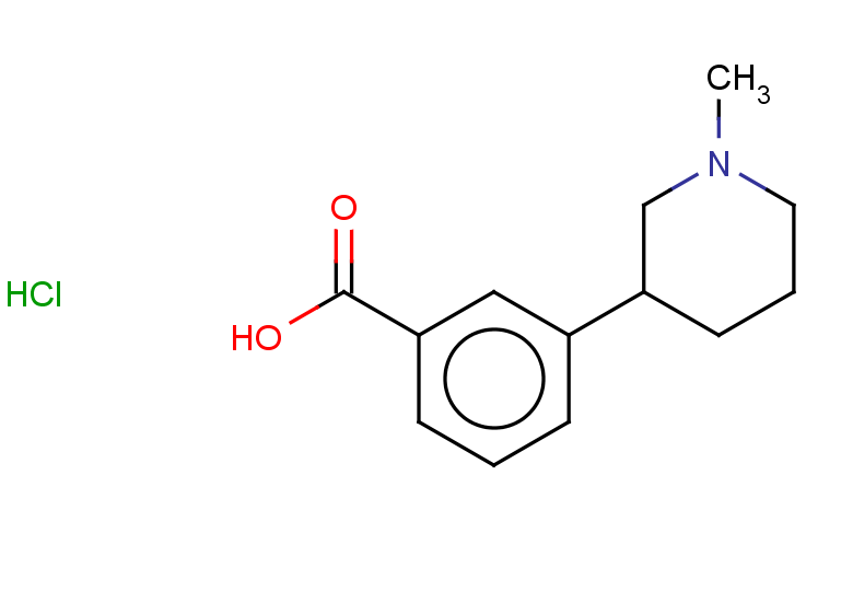 3-(1-methylpiperidin-3-yl)benzoic acid hydrochloride