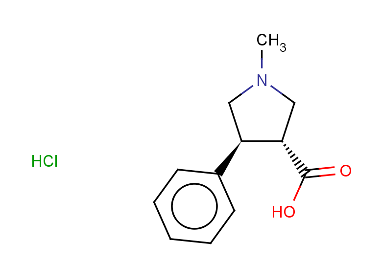 rac-(3R,4S)-1-methyl-4-phenylpyrrolidine-3-carboxylic acid hydrochloride