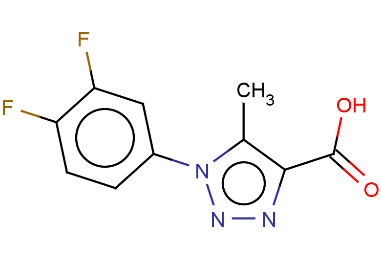 1-(3,4-difluorophenyl)-5-methyl-1H-1,2,3-triazole-4-carboxylic acid
