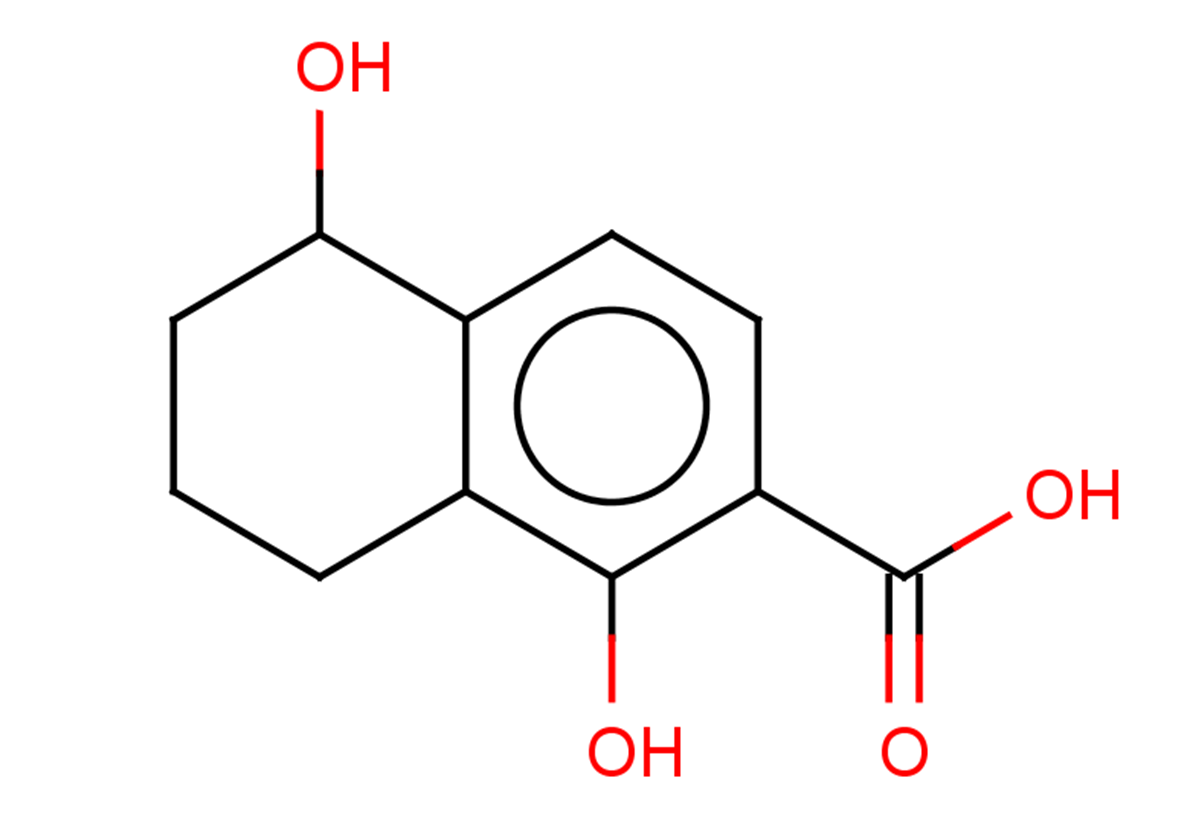 1,5-dihydroxy-5,6,7,8-tetrahydronaphthalene-2-carboxylic acid