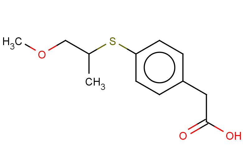 2-{4-[(1-methoxypropan-2-yl)sulfanyl]phenyl}acetic acid