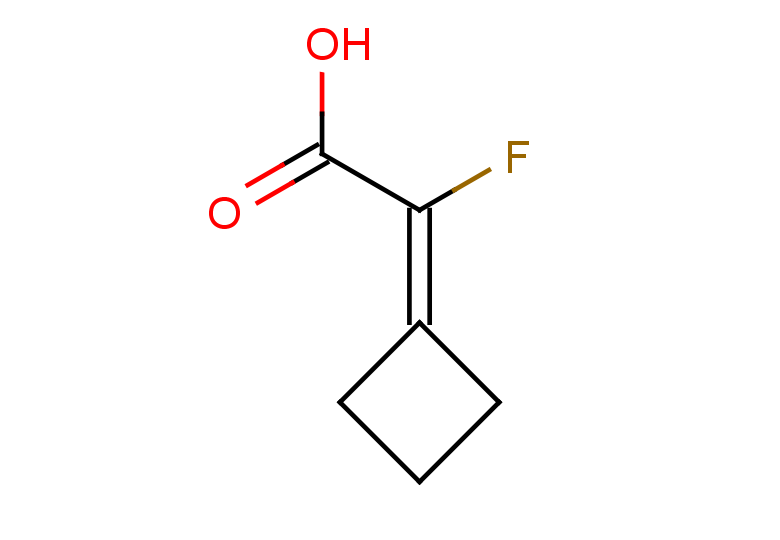 2-cyclobutylidene-2-fluoroacetic acid