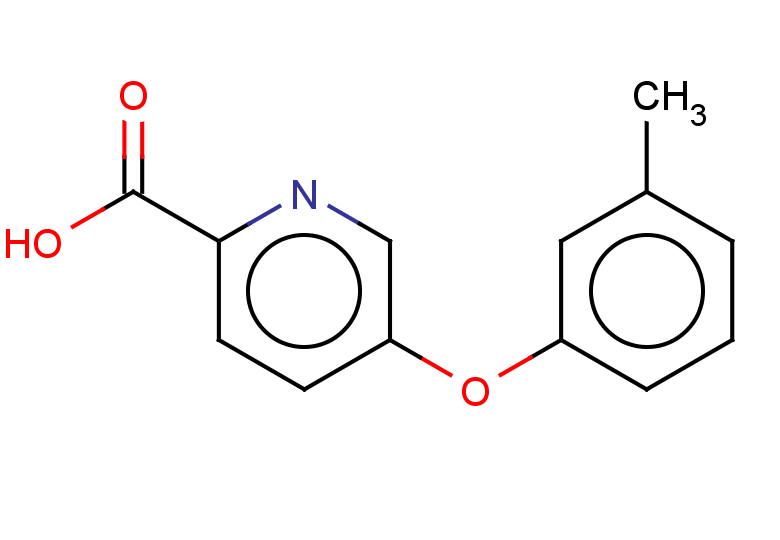 5-(3-methylphenoxy)pyridine-2-carboxylic acid