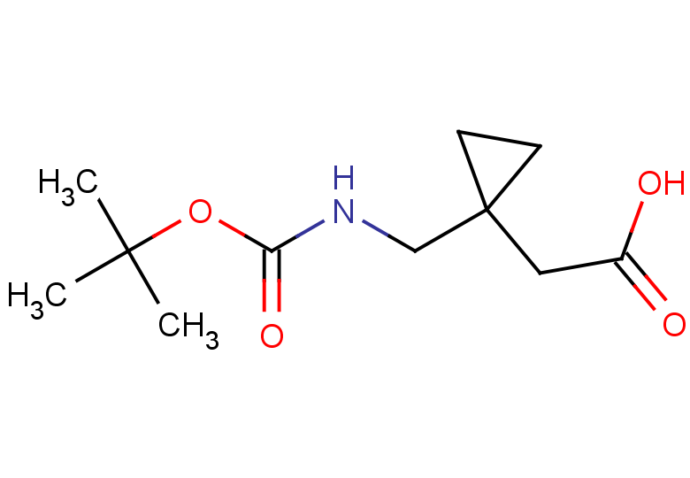 2-[1-({[(tert-butoxy)carbonyl]amino}methyl)cyclopropyl]acetic acid