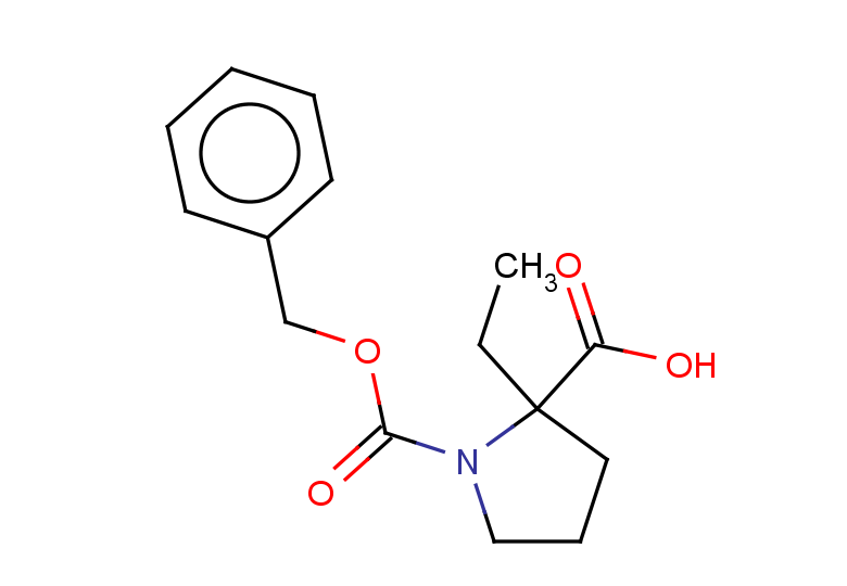 1-[(benzyloxy)carbonyl]-2-ethylpyrrolidine-2-carboxylic acid
