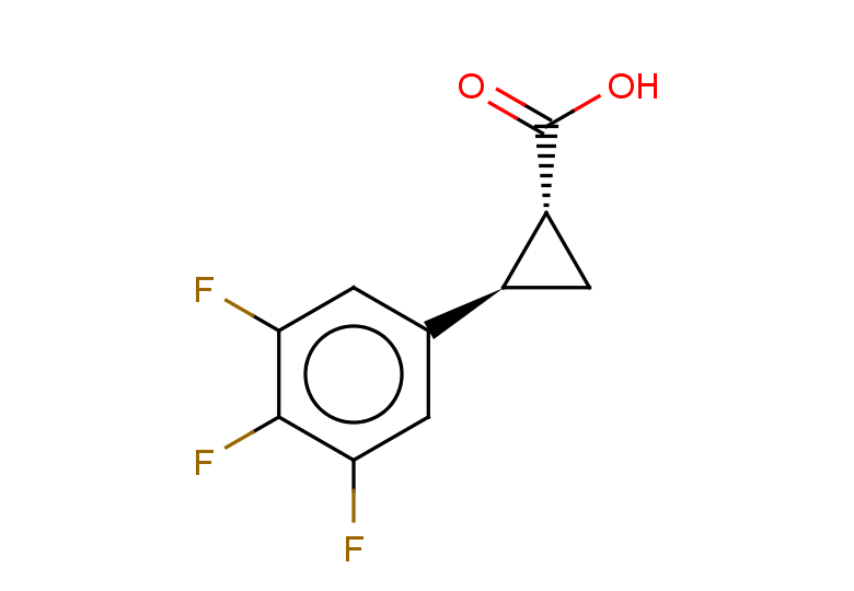 rac-(1R,2R)-2-(3,4,5-trifluorophenyl)cyclopropane-1-carboxylic acid, trans