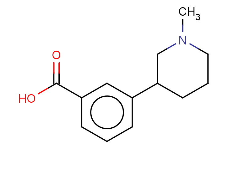 3-(1-methylpiperidin-3-yl)benzoic acid