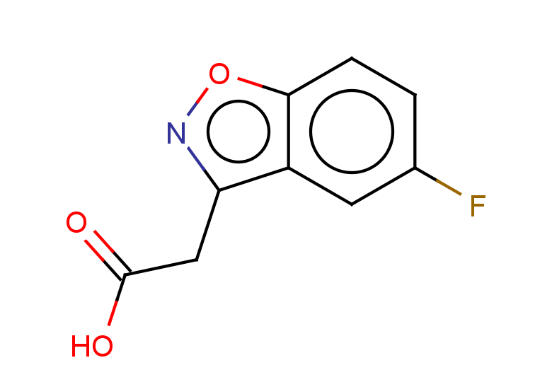 2-(5-fluoro-1,2-benzoxazol-3-yl)acetic acid