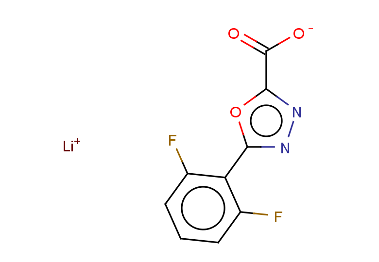 lithium 5-(2,6-difluorophenyl)-1,3,4-oxadiazole-2-carboxylate