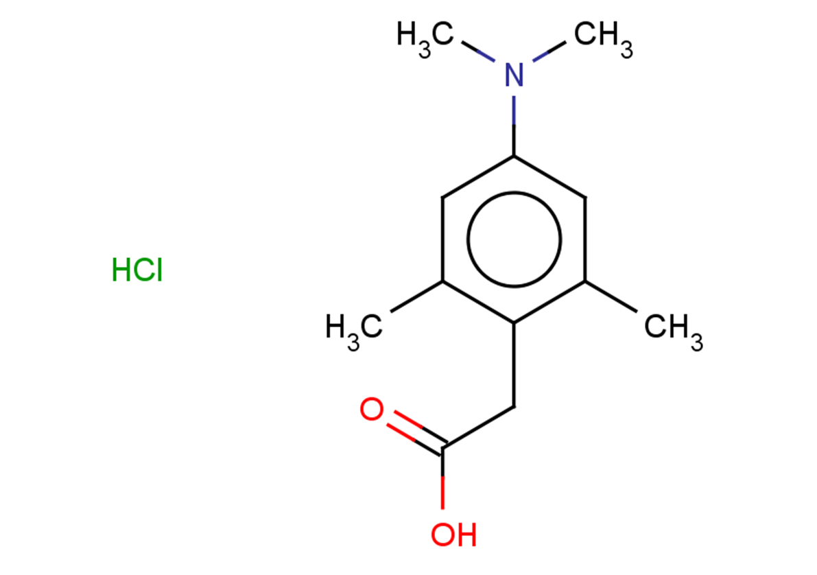 2-[4-(dimethylamino)-2,6-dimethylphenyl]acetic acid hydrochloride