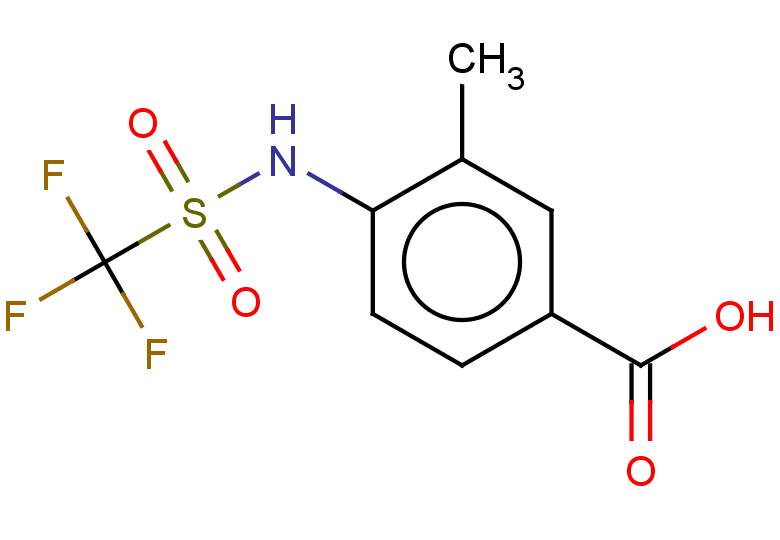 3-methyl-4-trifluoromethanesulfonamidobenzoic acid