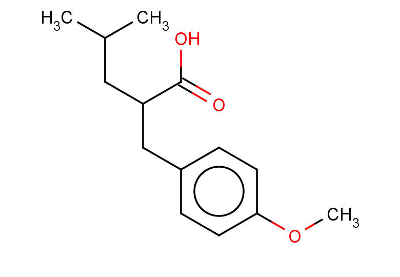 2-[(4-methoxyphenyl)methyl]-4-methylpentanoic acid