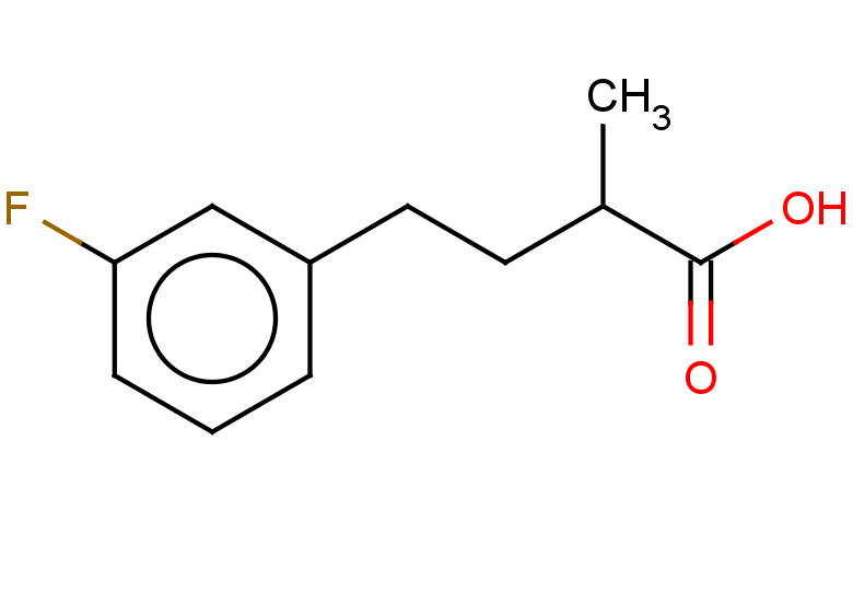 4-(3-fluorophenyl)-2-methylbutanoic acid