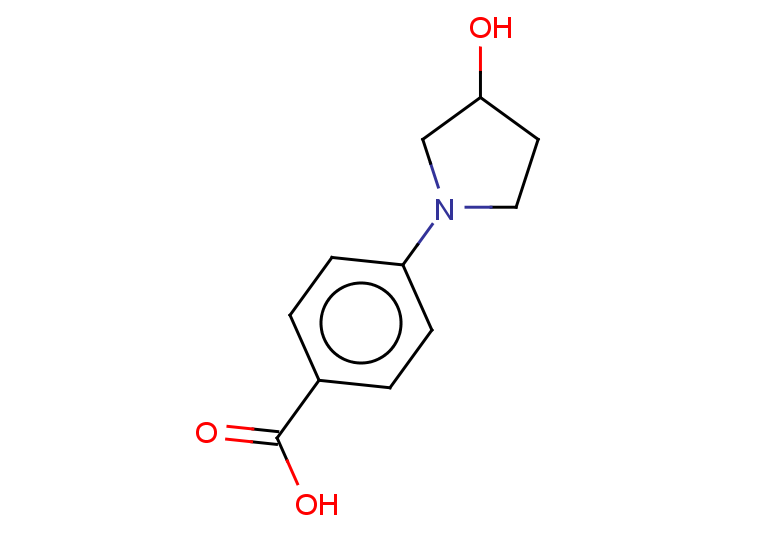4-(3-hydroxypyrrolidin-1-yl)benzoic acid