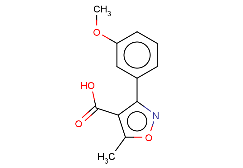 3-(3-methoxyphenyl)-5-methyl-1,2-oxazole-4-carboxylic acid