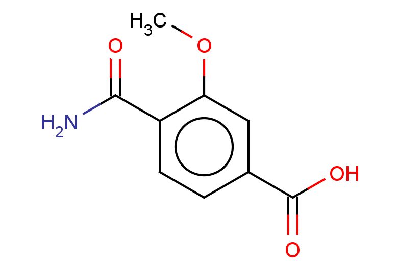 4-carbamoyl-3-methoxybenzoic acid