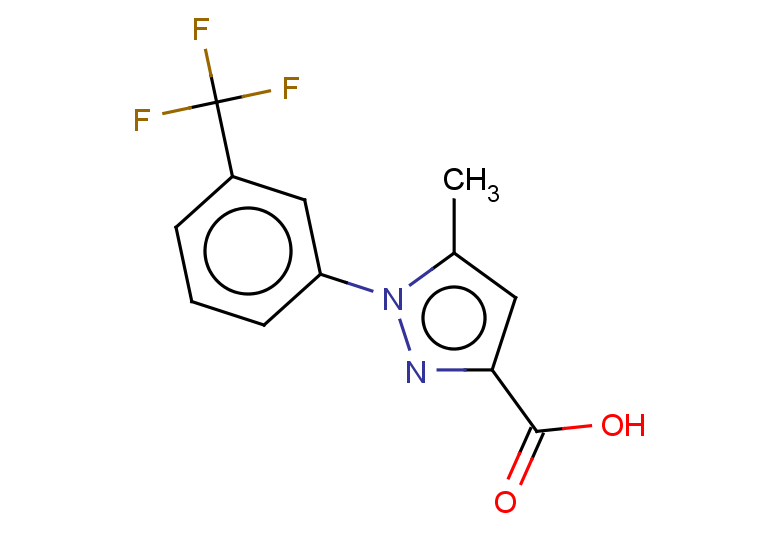 5-methyl-1-[3-(trifluoromethyl)phenyl]-1H-pyrazole-3-carboxylic acid