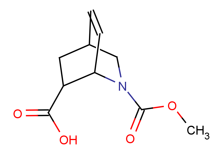 2-(methoxycarbonyl)-2-azabicyclo[2.2.2]oct-7-ene-6-carboxylic acid