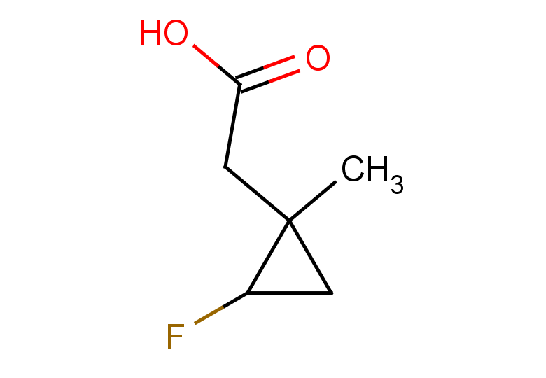 2-(2-fluoro-1-methylcyclopropyl)acetic acid