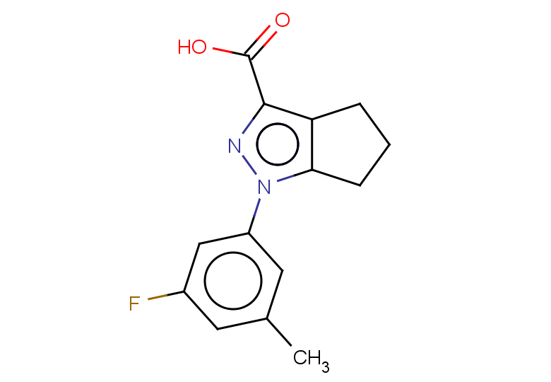 1-(3-fluoro-5-methylphenyl)-1H,4H,5H,6H-cyclopenta[c]pyrazole-3-carboxylic acid