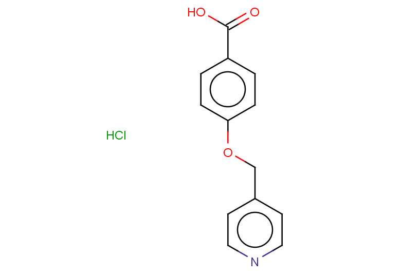 4-[(pyridin-4-yl)methoxy]benzoic acid hydrochloride