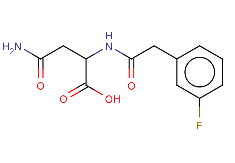 3-carbamoyl-2-[2-(3-fluorophenyl)acetamido]propanoic acid