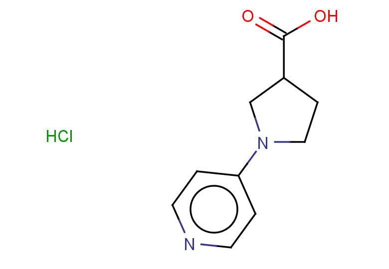 1-(pyridin-4-yl)pyrrolidine-3-carboxylic acid hydrochloride