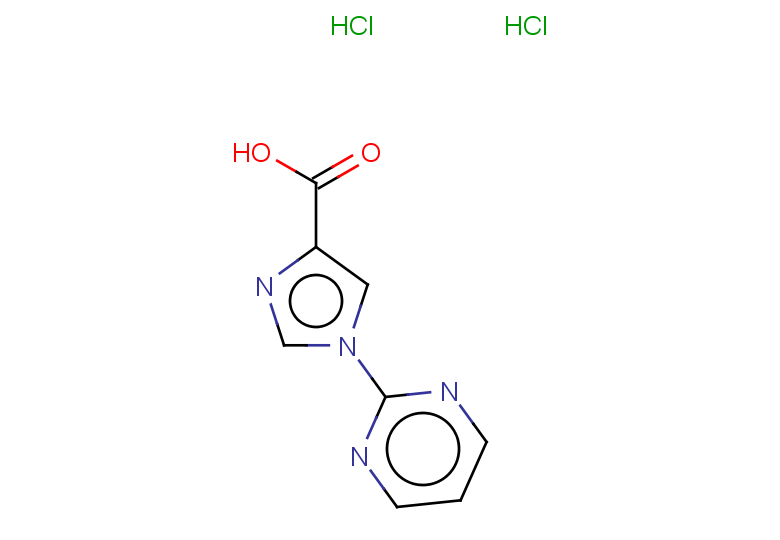 1-(pyrimidin-2-yl)-1H-imidazole-4-carboxylic acid dihydrochloride